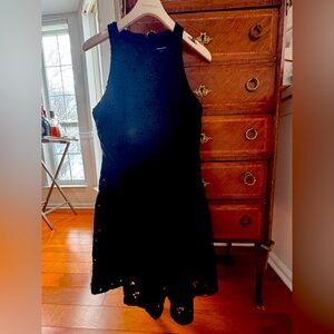 Club Monaco Elegant Black Sleeveless Dress